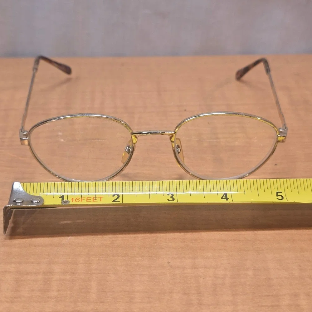 Vintage 1980s or 1990s Glasses Unbranded‎ Gold Rimmed Frames